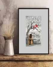 Load image into Gallery viewer, Labrador Retriever Walks Beside Us Everyday Unique Custom Design Vertical Poster
