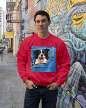 Load image into Gallery viewer, Border Collie In Denim Pocket Gift For Dog Lovers Sweatshirt
