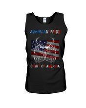 Load image into Gallery viewer, Eagle American Pride Spirit Of America Gift For American People Unisex Tank Top
