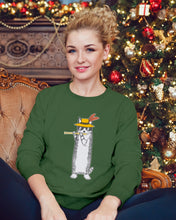 Load image into Gallery viewer, Cat Plays Flute Special Custom Design For Music Lovers Sweatshirt
