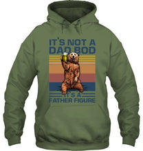 Load image into Gallery viewer, It's Not A Dad Bod It's A Father Figure Bear Hoodie
