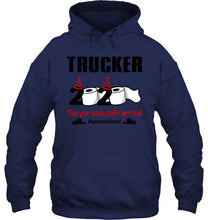 Load image into Gallery viewer, 2020 The Year When Shit Got Real Quarantined Gift For Trucker Hoodie
