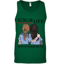 Load image into Gallery viewer, Scrub Life With My Scrub Bestie Gift For Friends Unisex Tank Top
