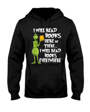 Load image into Gallery viewer, I’ll Read Book Everywhere Great Gift For Book Lovers Hoodie
