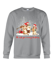 Load image into Gallery viewer, Cats We Wish You A Merry Christmas Gift For Cat Lovers Sweatshirt
