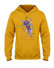 Load image into Gallery viewer, Butterflies Find Joy In The Journey Gift For Daughter Hoodie
