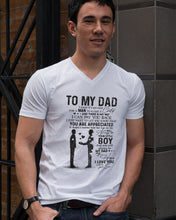 Load image into Gallery viewer, Giving For  Dad Let You Know You're Appreciated  Custom Design Guys V-Neck
