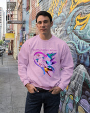 Load image into Gallery viewer, Hummingbirds Heart Shaped I Am A Simple Woman Gift For Mom Sweatshirt
