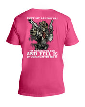 Load image into Gallery viewer, I'm Coming For You And Hell Is Coming With Me Guys V-Neck
