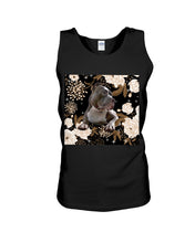 Load image into Gallery viewer, Gift For Dog Lovers Pitbull Bright Peonies Unisex Tank Top

