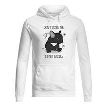 Load image into Gallery viewer, Don't Scare Me I Fart Easily Gift For Dog Lovers Hoodie
