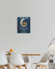 Load image into Gallery viewer, I'm So In Love With Every Little Thing About You Lion Custom Name Gift For Husband Matte Canvas
