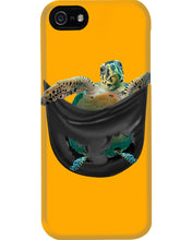 Load image into Gallery viewer, Lovely Phone Case Turtle In Your Pocket Gift For Turtle Lovers Phone case

