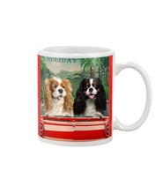Load image into Gallery viewer, Cavalier Happy Holiday Gift For Dog Lovers Mug

