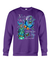 Load image into Gallery viewer, Butterfly Close My Eyes And Hug You Gift For Women Sweatshirt
