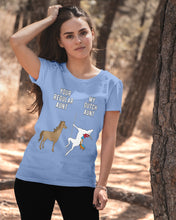 Load image into Gallery viewer, Funny Unicorn Difference Between Your Regular Aunt And My Dutch Aunt Ladies Tee
