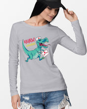 Load image into Gallery viewer, Funny Nurse Saurus Gifts For Nurse Lovers Unisex Long Sleeve
