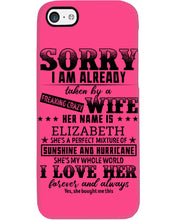 Load image into Gallery viewer, Gift For Husband I Love Here Forever And Always Phone case
