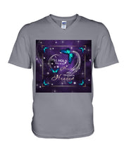 Load image into Gallery viewer, Gift For Women Butterfly I'll Hold You In My Heart Guys V-Neck
