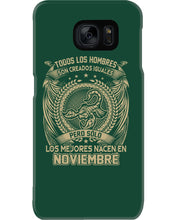 Load image into Gallery viewer, Los Mejores Nacen En Noviembre Gift For Men Phone case
