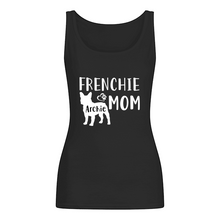 Load image into Gallery viewer, Frenchie Archie Mom  Special Custom Design For Personalized Name Ladies Flowy Tank
