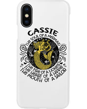 Load image into Gallery viewer, Gift For Cassie Girl The Soul Of A Mermaid Phone case
