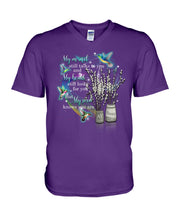 Load image into Gallery viewer, Hummingbird You Are At Peace Gift For Birds Lovers Guys V-Neck
