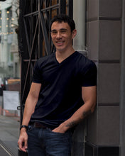 Load image into Gallery viewer, I Was Born In April My Scars Tell Me A Story Trending Guys V-Neck
