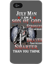 Load image into Gallery viewer, July Man Son Of God Birthday Meaningful Gift For Men Phone case
