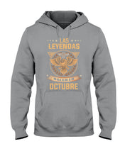 Load image into Gallery viewer, Birthday Meaningful Gift Las Levendas Nacen En Octubre Hoodie
