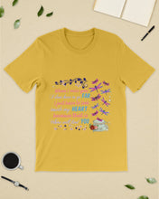 Load image into Gallery viewer, Butterflies When I Miss You I Just Have To Look Inside My Heart Gift For Lover Guys Tee
