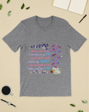 Load image into Gallery viewer, Butterflies When I Miss You I Just Have To Look Inside My Heart Gift For Lover Guys Tee
