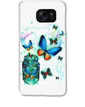 Load image into Gallery viewer, Butterfly Close My Eyes And Hug You Gift For Women Phone case
