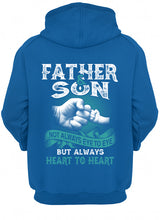 Load image into Gallery viewer, Father And Son Always Heart To Heart Gift For Son Hoodie
