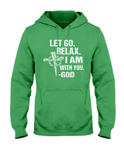 Load image into Gallery viewer, Let You Relax I Am With You Gray Background Hoodie
