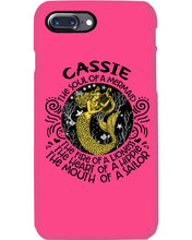 Load image into Gallery viewer, Gift For Cassie Girl The Soul Of A Mermaid Phone case
