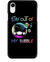 Load image into Gallery viewer, Lovely Phone Case Rainbow Design Stay Out Of My Bubble Gift For Friends Phone case
