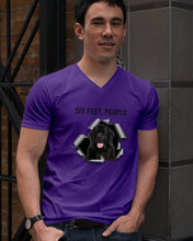 Load image into Gallery viewer, Labrador Retriever Six Feet People Unique Custom Design For Dog Lovers Guys V-Neck
