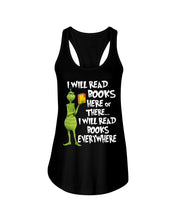 Load image into Gallery viewer, I’ll Read Book Everywhere Great Gift For Book Lovers Ladies Flowy Tank
