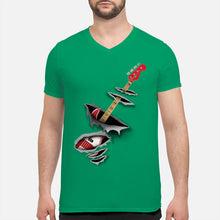 Load image into Gallery viewer, Funny Bass Inside Gift For Music Lovers Guys V-Neck
