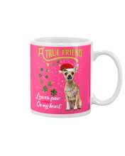 Load image into Gallery viewer, A True Friend Loves Paws On My Heart Gift For Dog Lovers Mug
