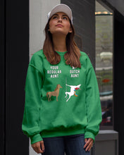 Load image into Gallery viewer, Funny Unicorn Difference Between Your Regular Aunt And My Dutch Aunt Sweatshirt
