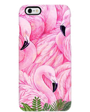 Load image into Gallery viewer, Beautiful Flamingo And Feather Gift For Flamingo Lovers Phone case
