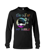 Load image into Gallery viewer, Lovely Phone Case Rainbow Design Stay Out Of My Bubble Gift For Friends Unisex Long Sleeve
