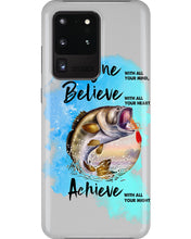 Load image into Gallery viewer, Fishing With All Your Heart Gift For Men Phone case
