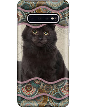 Load image into Gallery viewer, Lovely Phone Case Cute Black Cat Boho Pattern Gift For Cat Lovers Phone case
