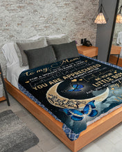 Load image into Gallery viewer, Giving For  Mummy Always Be Your Little Boy  Custom Design Sherpa Blanket
