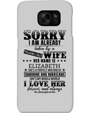 Load image into Gallery viewer, Gift For Husband I Love Here Forever And Always Phone case
