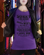 Load image into Gallery viewer, Gift For Husband I Love Here Forever And Always Ladies Tee
