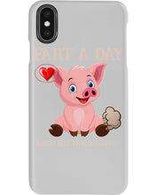 Load image into Gallery viewer, Fart A Day Keep The Doctor Away Gift For Pig Lovers Phone case
